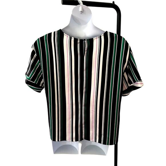 WORTHINGTON, SIZE XL, SHORT SLEEVE, STRIPED TOP, LIGHTWEIGHT - Picture 2 of 5
